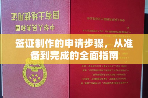 沧源签证制作的申请步骤，从准备到完成的全面指南